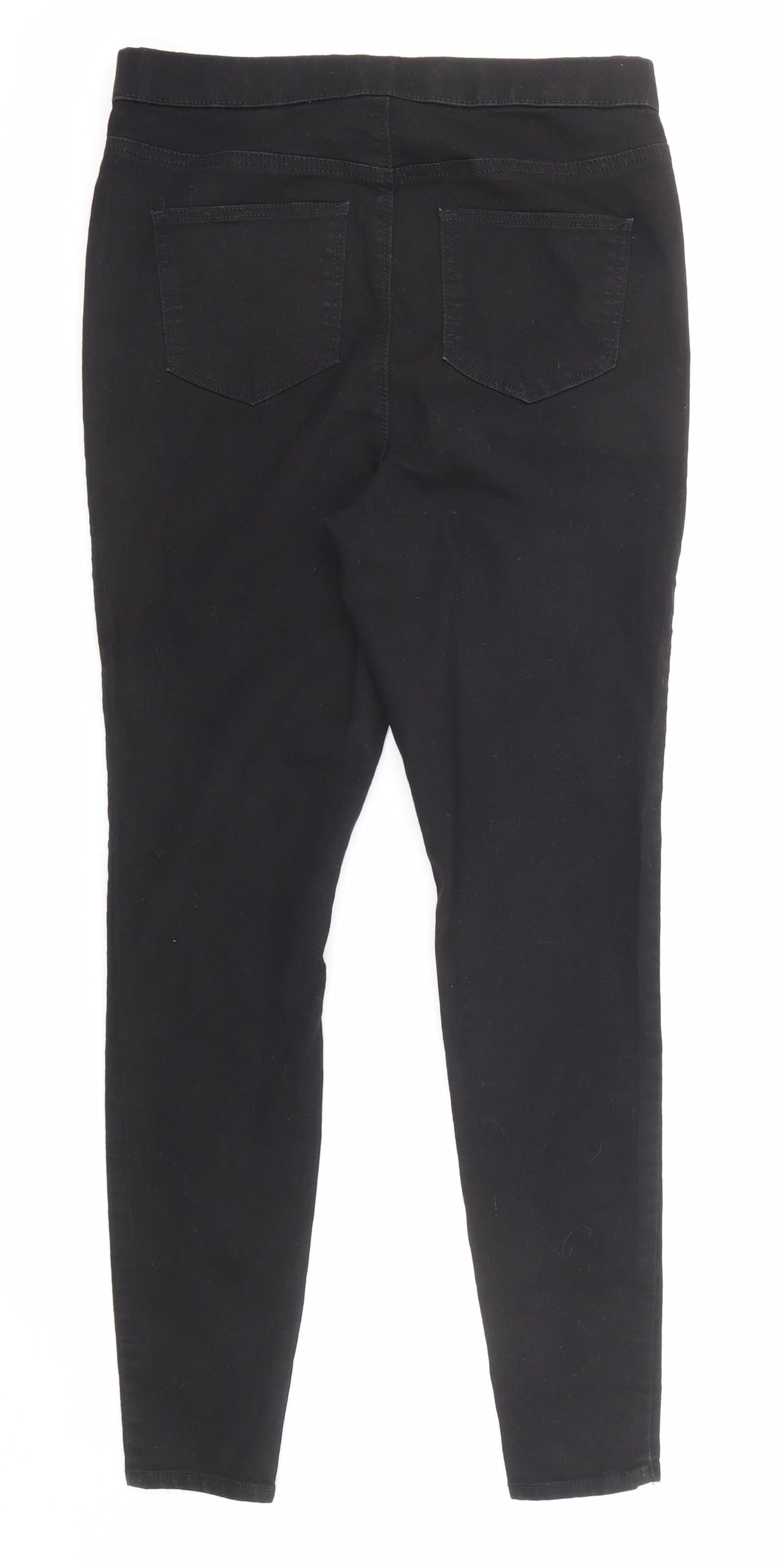 /Denim Womens Black Cotton Jegging Jeans Size 10 Regular