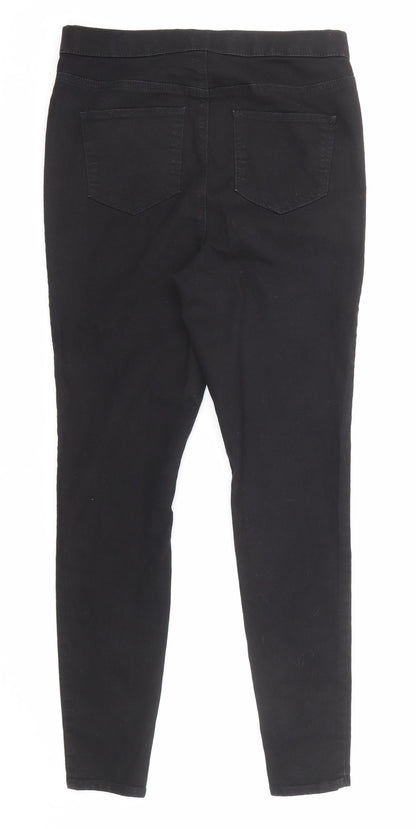 /Denim Womens Black Cotton Jegging Jeans Size 10 Regular