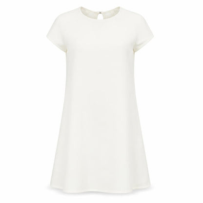 River Island Womens Ivory Polyester A-Line Size 10 Round Neck Pullover