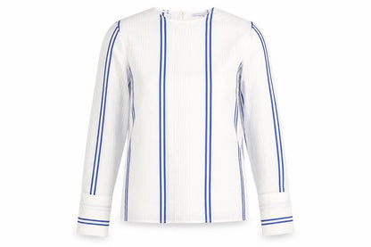 Womens UK Size 10 Limited Edition White Basic Blouse