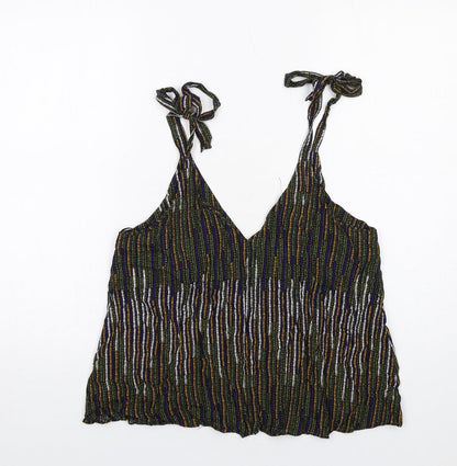 Womens UK Size 12 H&M Multicoloured Camisole Tank