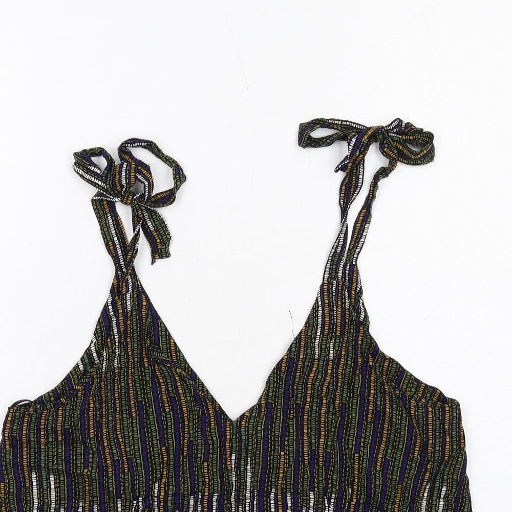 Womens UK Size 12 H&M Multicoloured Camisole Tank