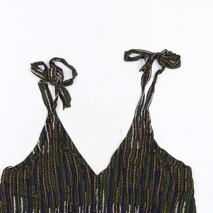 Womens UK Size 12 H&M Multicoloured Camisole Tank