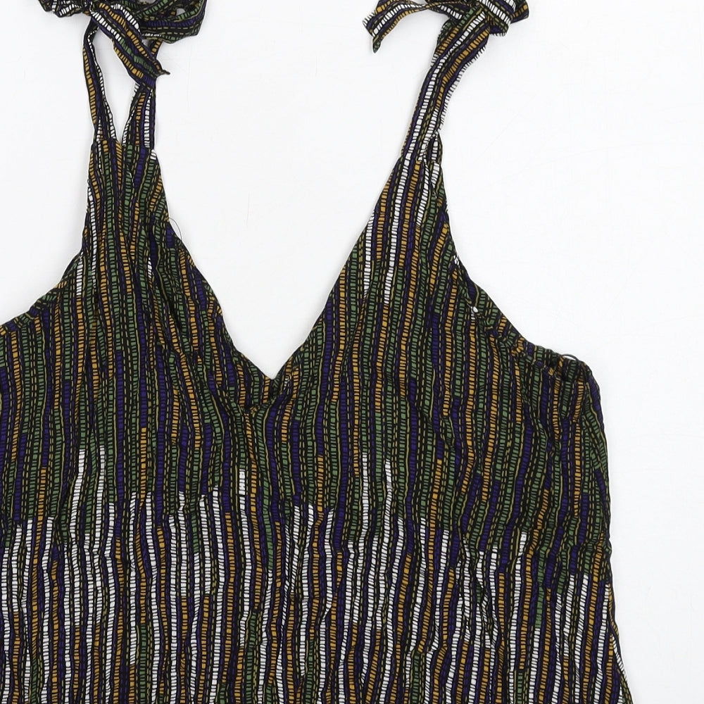 Womens UK Size 12 H&M Multicoloured Camisole Tank