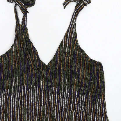 Womens UK Size 12 H&M Multicoloured Camisole Tank