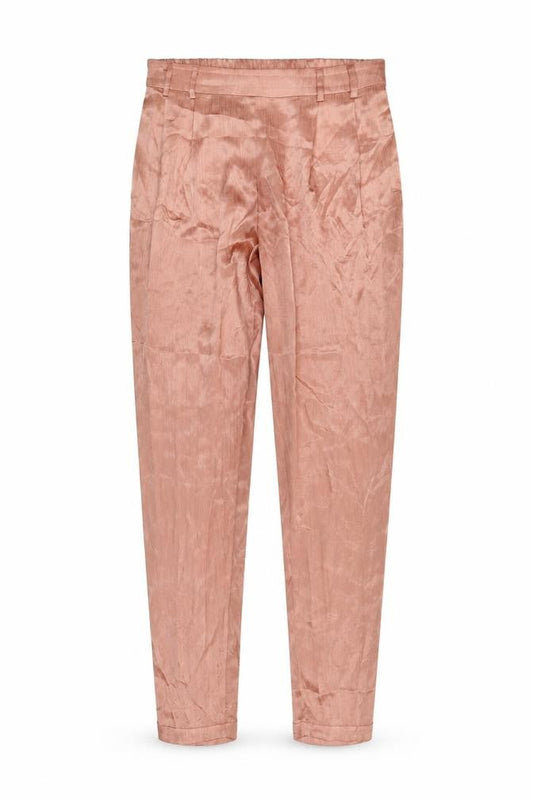 Womens UK Size XS Pieces Regular Fit  Orange Trousers