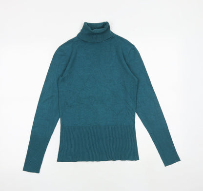 Womens UK Size XS Soyaconcept Green Pullover Jumper