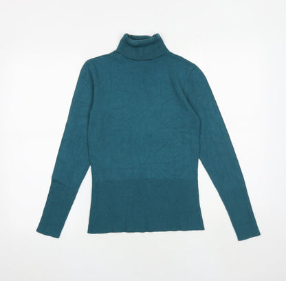 Womens UK Size XS Soyaconcept Green Pullover Jumper