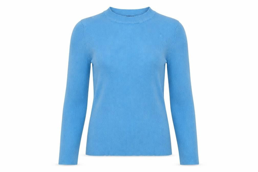 Womens UK Size S Boohoo Blue Pullover Jumper