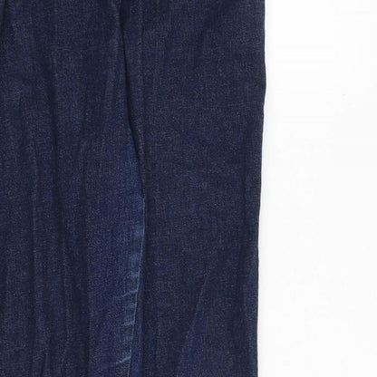 Denim & Co. Womens Blue Cotton Jegging Jeans Size 12 Regular