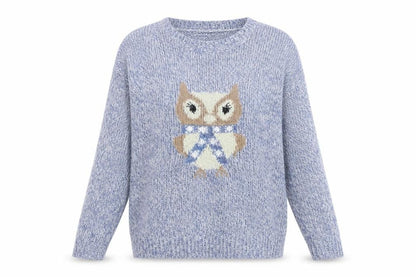Womens UK Size S Bonmarché Blue Pullover Jumper
