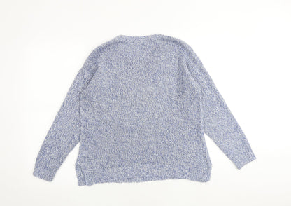 Womens UK Size S Bonmarché Blue Pullover Jumper