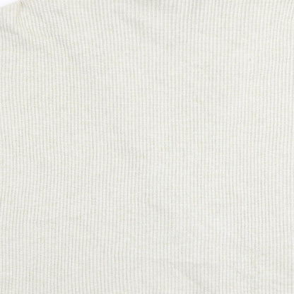 Apricot Womens Beige High Neck Viscose Pullover Jumper Size 10