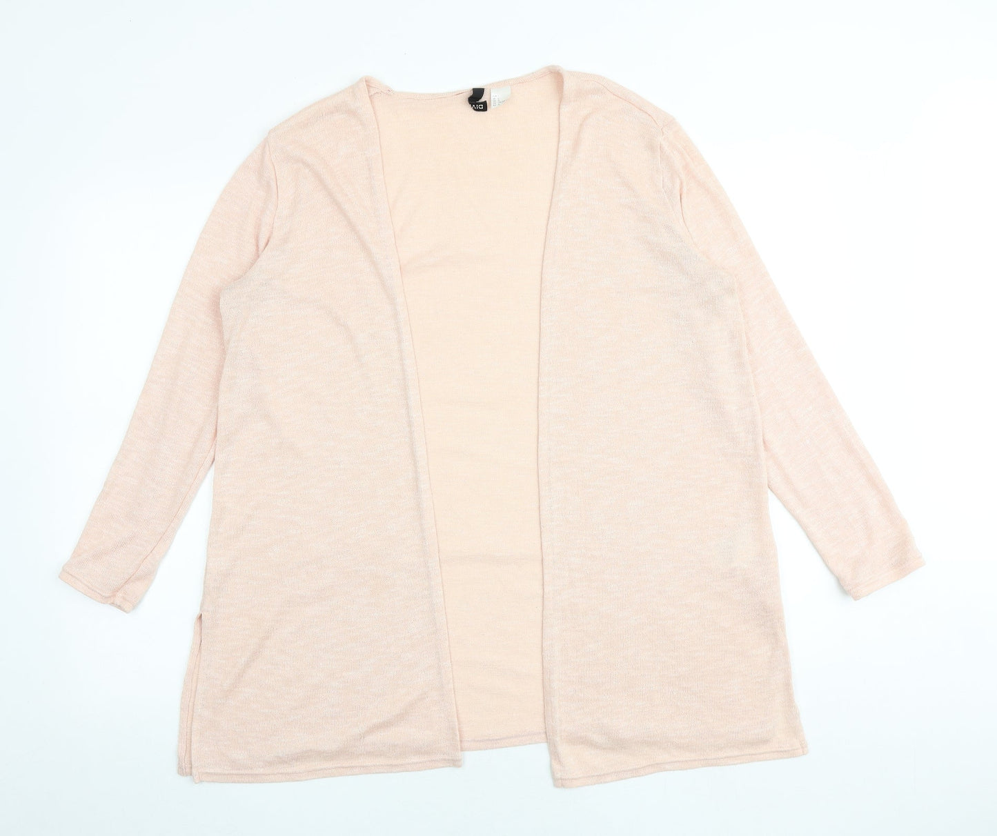 Womens UK Size L H&M Pink Cardigan Jumper