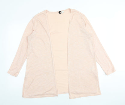 Womens UK Size L H&M Pink Cardigan Jumper