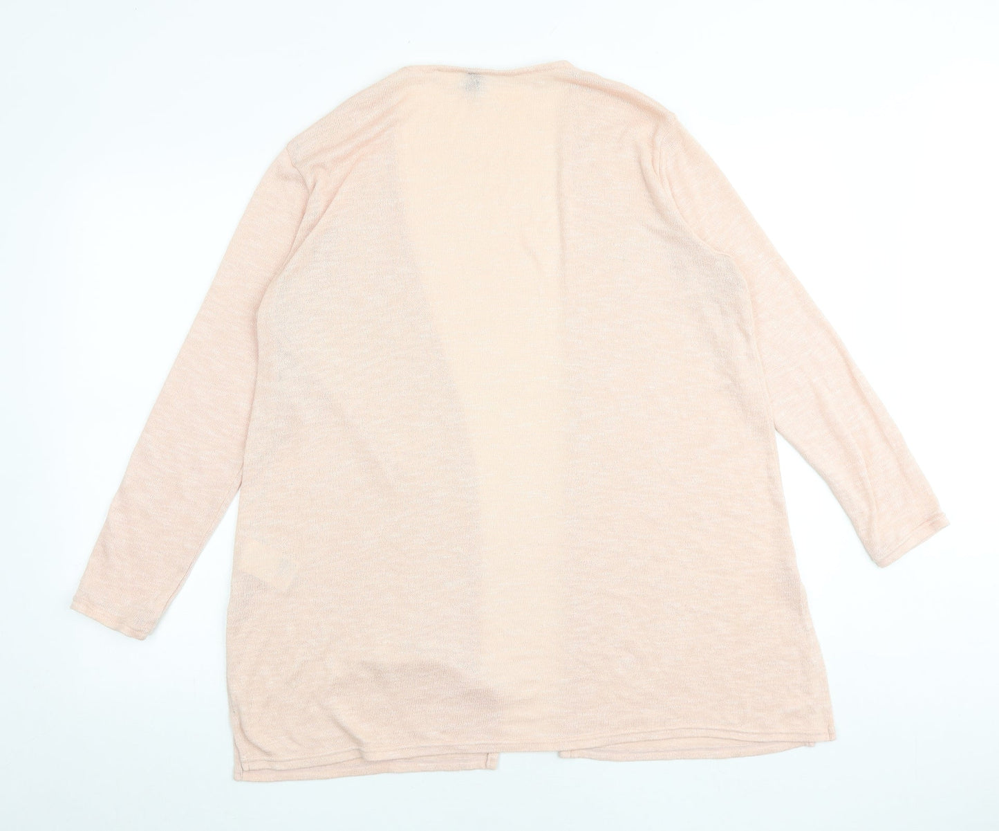 Womens UK Size L H&M Pink Cardigan Jumper
