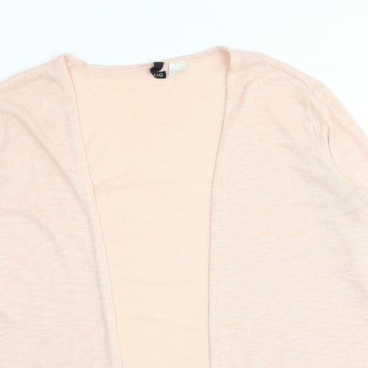 Womens UK Size L H&M Pink Cardigan Jumper