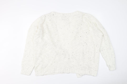 Womens UK Size XL Originals Ivory Cardigan Jumper