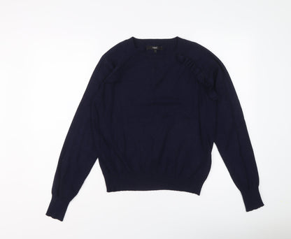 Womens UK Size 8 NEXT Blue Pullover Jumper