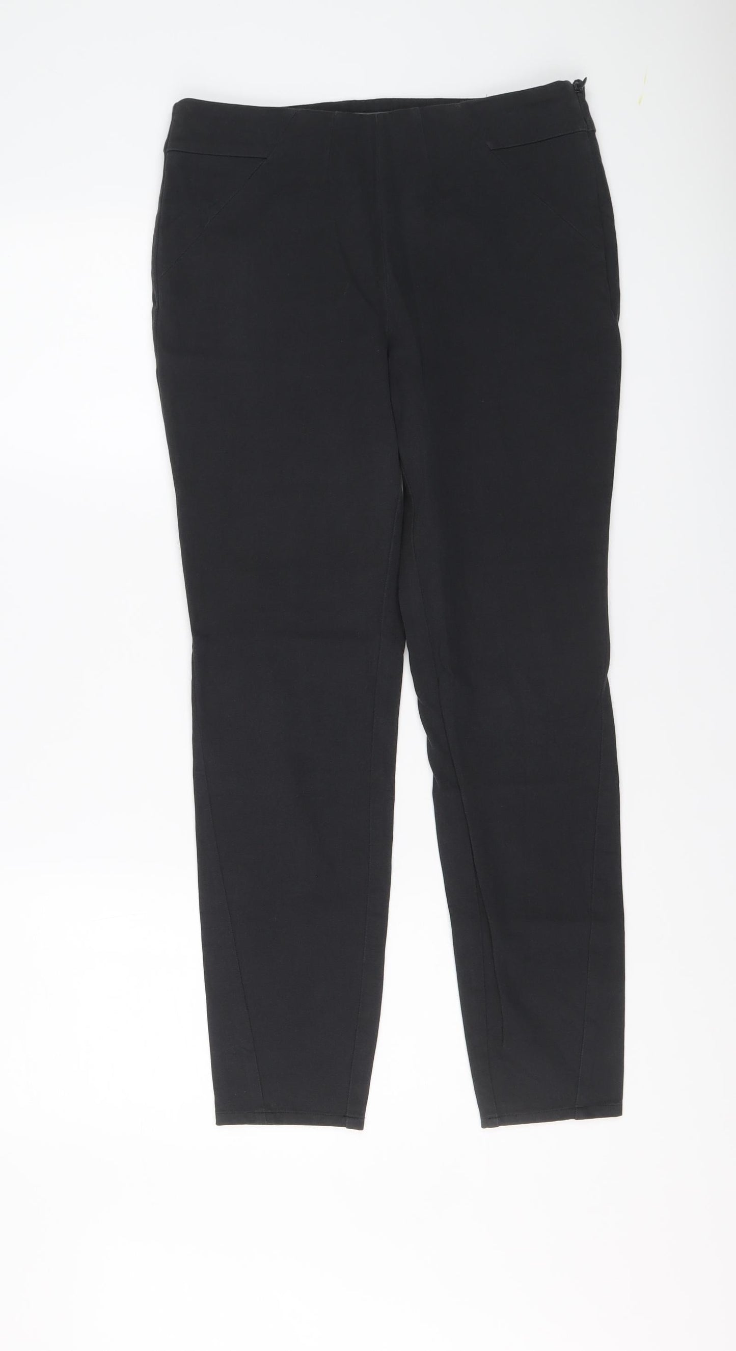 Womens UK Size 12 Mint Velvet Regular Fit  Grey Trousers