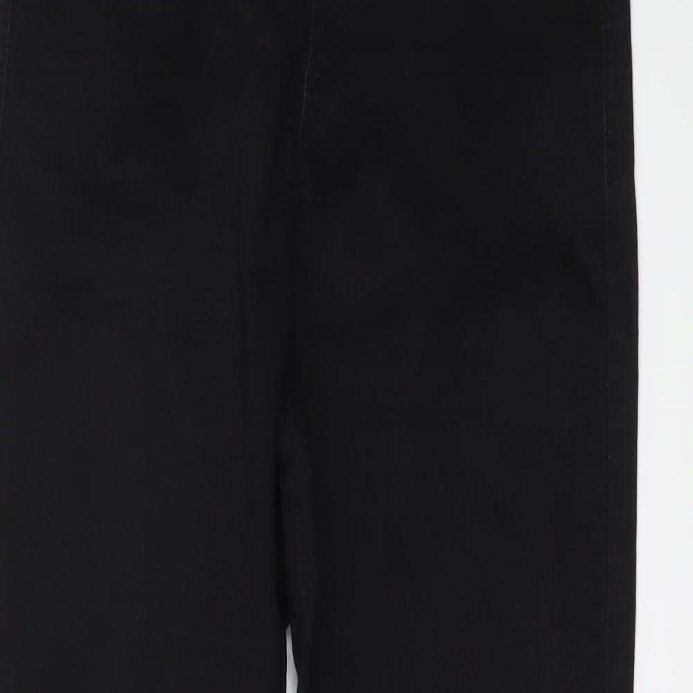 365 Denim Womens Black Cotton Jegging Jeans Size 10 L27 in Regular