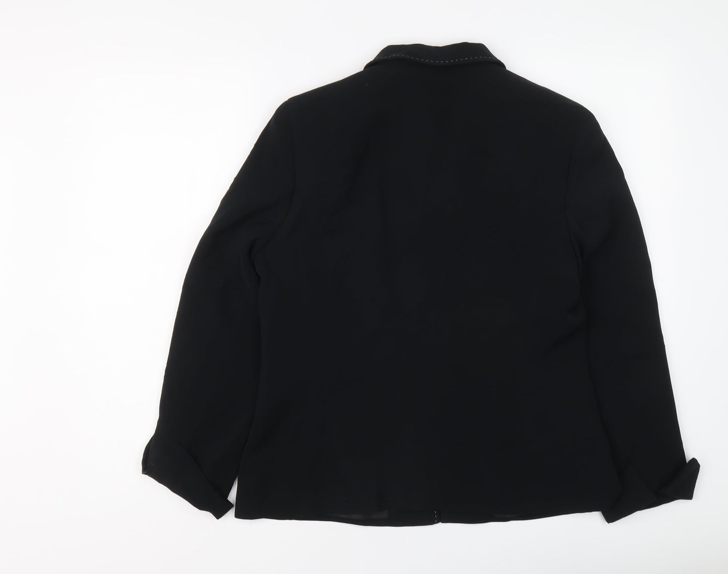 Womens UK Size 14 Marks and Spencer Black Jacket