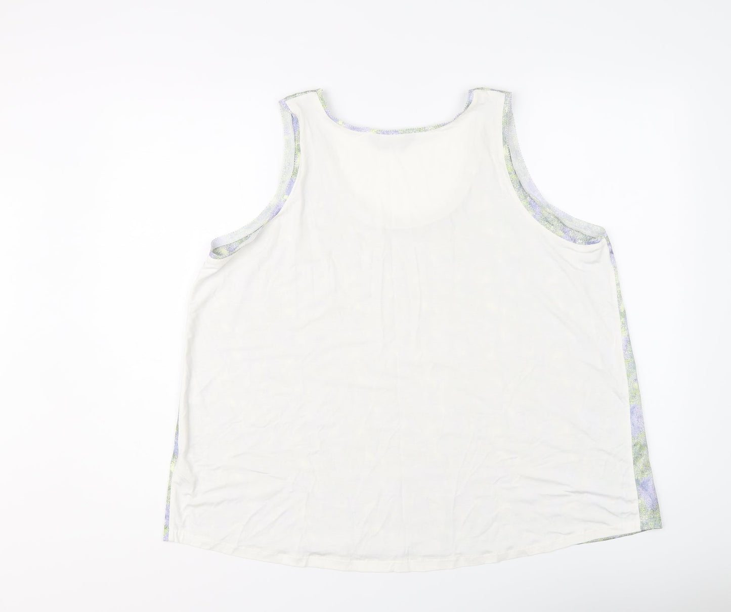 Womens UK Size 16 Marks and Spencer Multicoloured Basic Tank