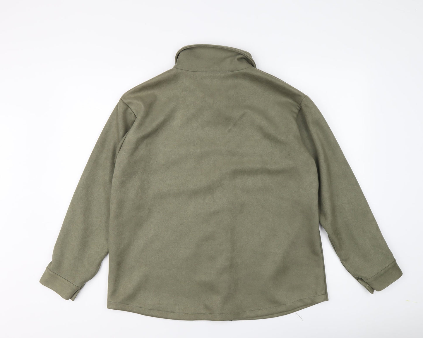 Apricot Womens Green Jacket Size 10 Button