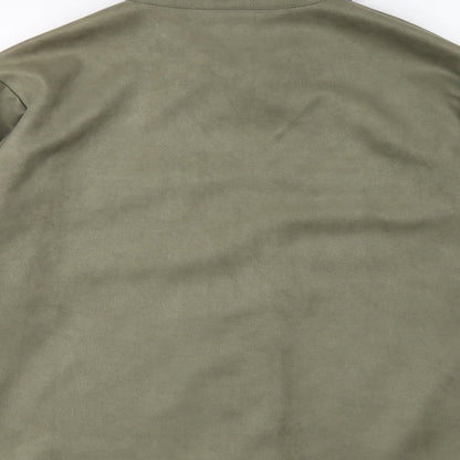 Apricot Womens Green Jacket Size 10 Button