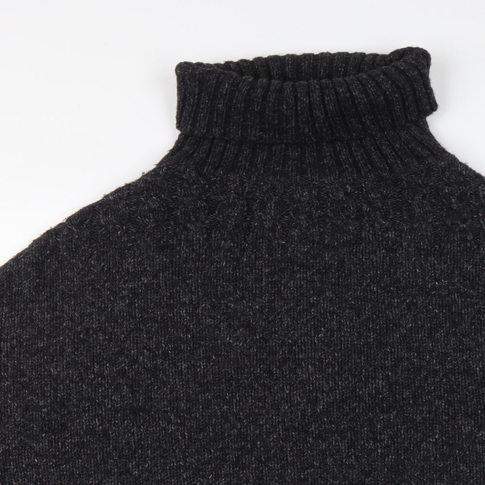 Womens UK Size One Size Monoprix Grey Pullover Jumper