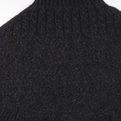 Womens UK Size One Size Monoprix Grey Pullover Jumper