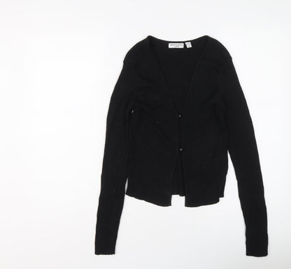 Womens UK Size M Brave Soul Black Cardigan Jumper