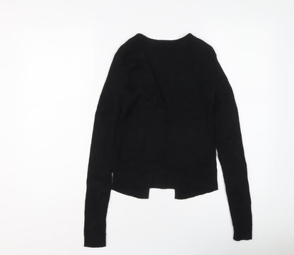 Womens UK Size M Brave Soul Black Cardigan Jumper