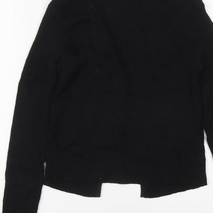 Womens UK Size M Brave Soul Black Cardigan Jumper