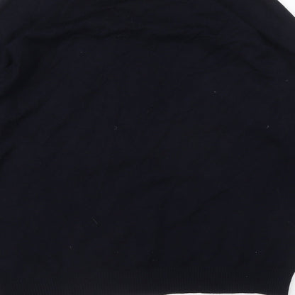 Sfera Casual Womens Blue Round Neck Viscose Pullover Jumper Size L