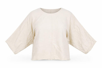 Country Road Womens Beige Viscose Basic T-Shirt Size 2XS Round Neck