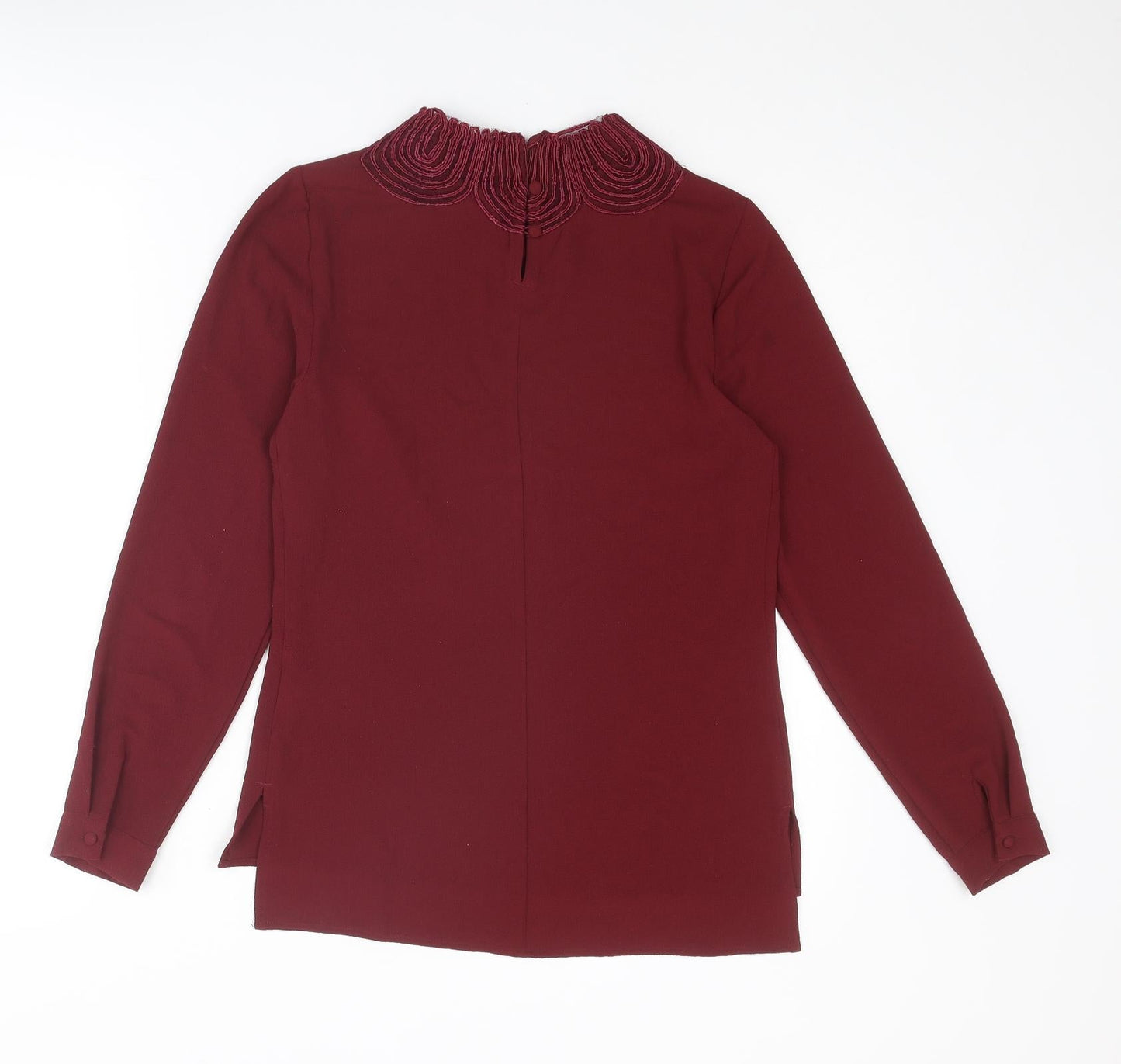 Womens UK Size 6 Warehouse Red Basic Blouse