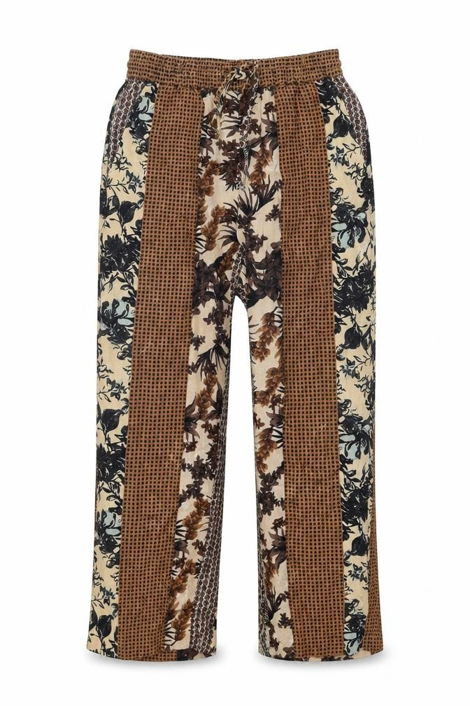 Womens UK Size XS Zara Regular Fit  Multicoloured Trousers