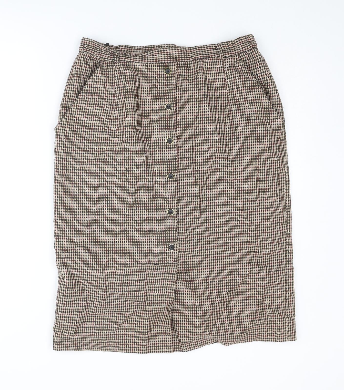 Womens UK Size 16 Essentials A-Line  Skirt