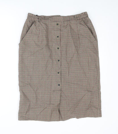 Womens UK Size 16 Essentials A-Line  Skirt