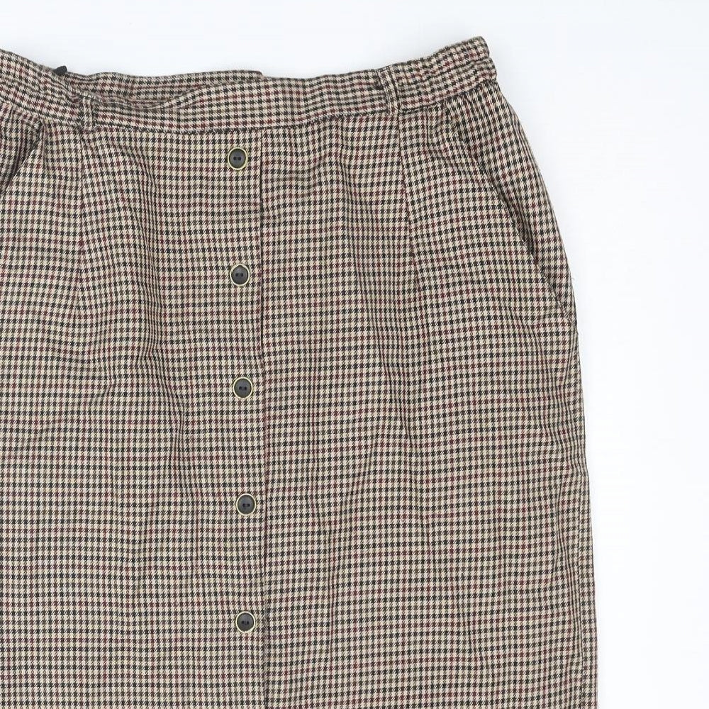 Womens UK Size 16 Essentials A-Line  Skirt