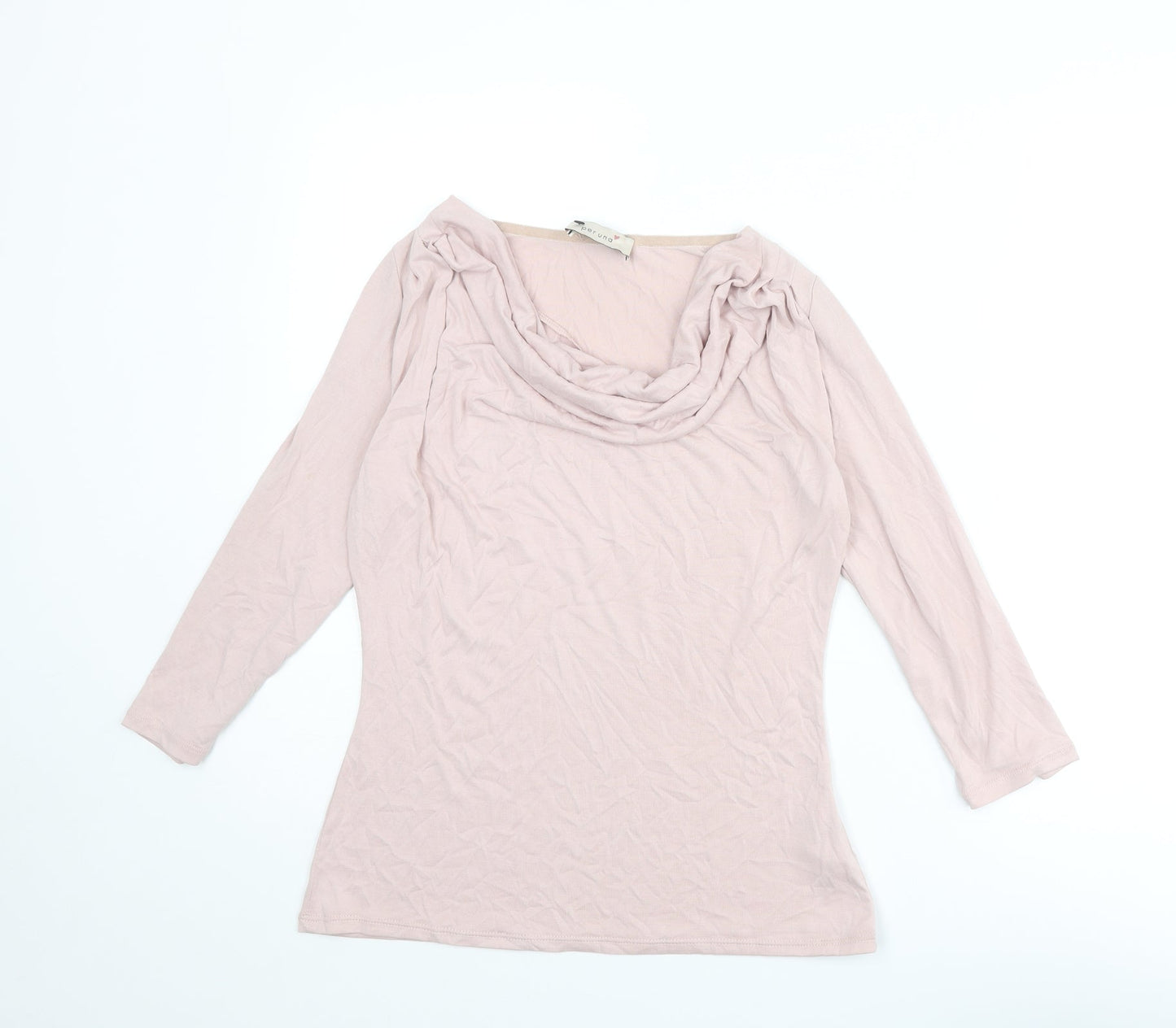 Womens UK Size 8 Per Una Pink Basic T-Shirt