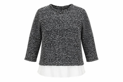 Womens UK Size 14 Dorothy Perkins Grey Pullover Jumper