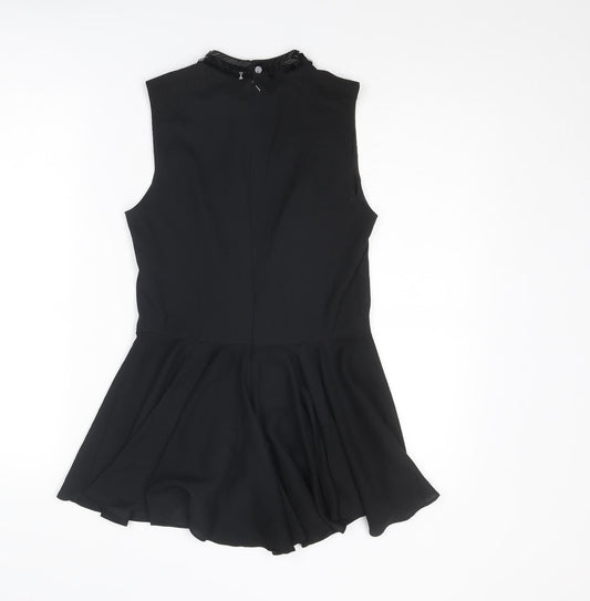 Womens UK Size 6 Coast Black Basic Tank