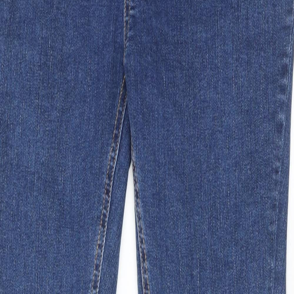 ASOS Womens Blue Cotton Skinny Jeans Size 10 Regular