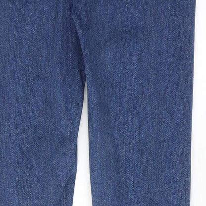 ASOS Womens Blue Cotton Skinny Jeans Size 10 Regular