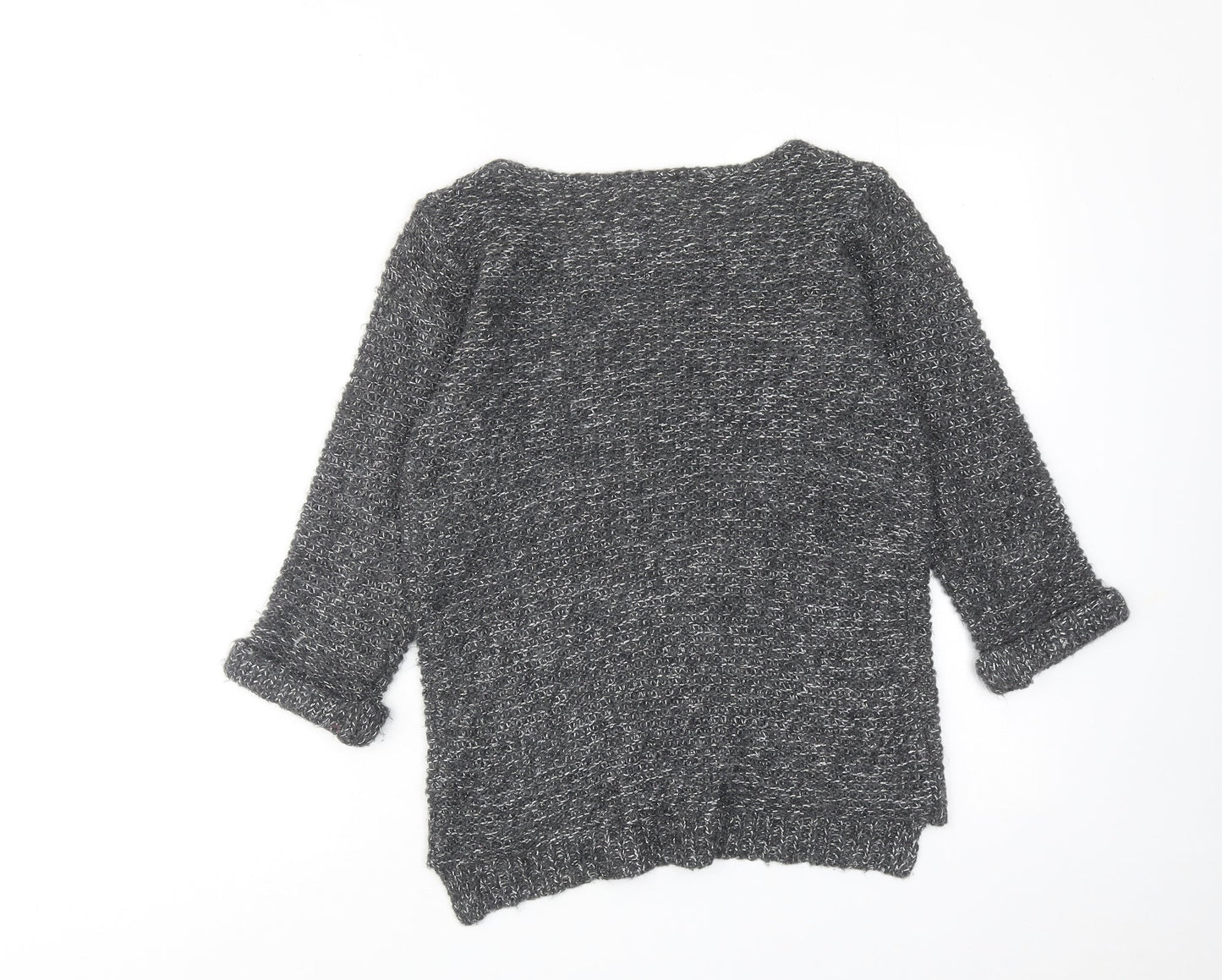 Womens UK Size 6 NEXT Grey Pullover Jumper