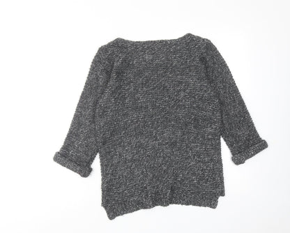 Womens UK Size 6 NEXT Grey Pullover Jumper