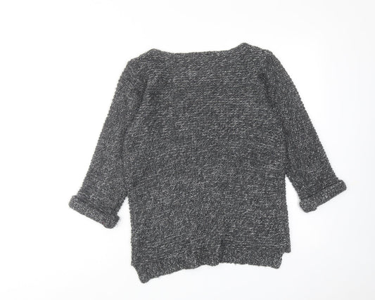 Womens UK Size 6 NEXT Grey Pullover Jumper