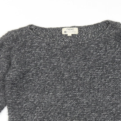 Womens UK Size 6 NEXT Grey Pullover Jumper